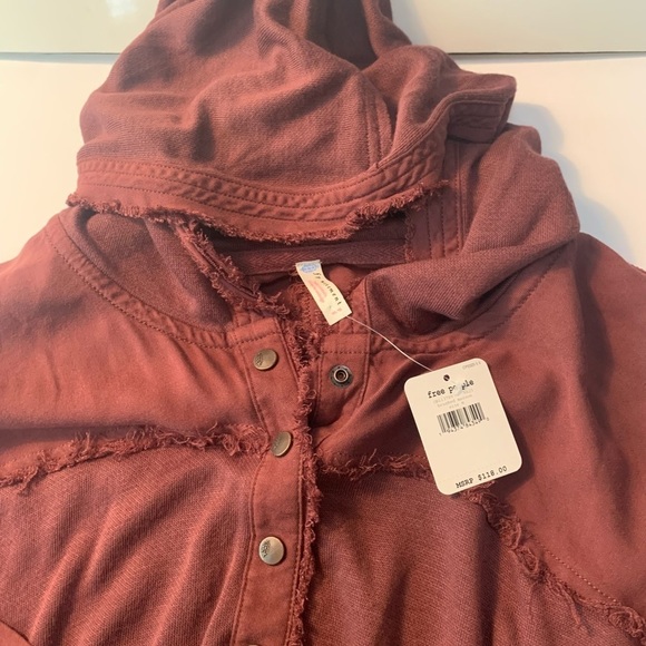 BNWT-Free People Sweat Shirt- medium - Picture 7 of 8